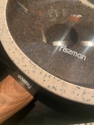 Кришка Fissman Arcades 16 см Beige (9993)