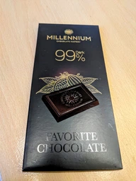 Упаковка Шоколада Millennium Favorite черного 99% 3 шт х 100 г (302103305) фото от покупателей 6