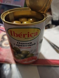 Оливки Iberica фаршированные креветками 280 г (8436024298420) фото от покупателей 2