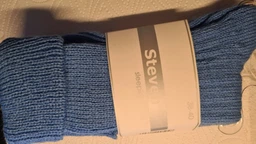 Носки теплые с шерстью Steven 067 Sleeping Socks 38-40 Голубые