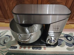 Тестомес миксер планетарный Royalty Line 2500W 10L Silver фото от покупателей 4