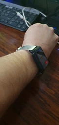 Ремешок для Amazfit BIP | Bip Lite | Bip U / Pro/ Mini | GTS | GTS 2 /3 | Gtr 42mm миланская петля 20мм Milanese loop Браслет Черный BeWatch (1010201) фото от покупателей 3