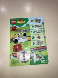 Конструктор LEGO DUPLO Town Рельсы 23 деталей (10882) (5702016117288) фото от покупателей 2