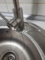 Змішувач-кран кухонний INTERLINE Angle sateen фото від покупців 1