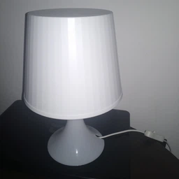 Настольная лампа IKEA LAMPAN белая 200.469.88