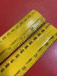 Лінійка FROM FACTORY LIN кравецька дерев'яна 3.5см/1м фото від покупців 3