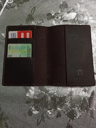 Шкіряна Обкладинка для Паспорта, на Закордонний паспорт Villini 015 Квіти Коричнева фото від покупців 4