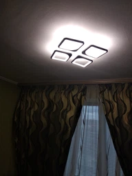 Люстра светодиодная 517 Light 3color с пультом 96Вт Черный (01188) фото от покупателей 12