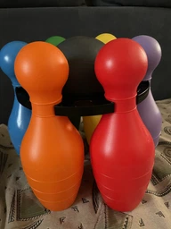 Игрушка развивающая боулинг Tigres Bowling Big 8 элементов (39751 Сірий) фото от покупателей 1