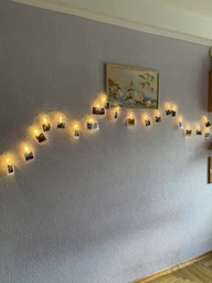 Гірлянда ColorWay Світлодіодна з прищіпками для фото 20 LED/3M USB (CW-LCP-20L30BU) фото від покупців 2