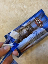 Ласощі Trixie Premio Sticks with Salmon & Trout для котів палички з лососем та фореллю 5 г 5 шт (4011905427256) фото від покупців 8