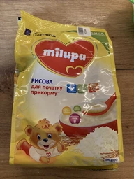 Безмолочна каша Milupa Рисова 170 г фото від покупців 3