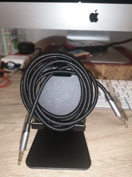 Кабель Vention TRRS Audio 3.5 мм Metal Type 2 м Black (BAQHH) фото от покупателей 7