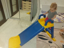 Горка Active Baby детская Сине-желтая 140 см (01-0140/0301) (4822003280137) фото от покупателей 2
