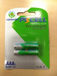 Аккумулятор PkCell 1.2V AAA 1000 мАч NiMH Already Charged 4 шт (PC/AAA1000-4BA) фото от покупателей 3