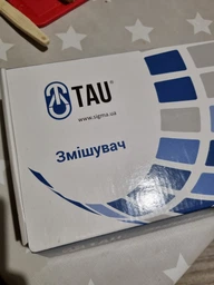 Смеситель для кухни кухонный прямой гусак на гайке SE Ø40 250мм TAU (SE-1B245C) (OPT-6901) фото от покупателей 2