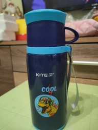 Термос Kite Cool 350 мл Синій (K21-305-02) фото від покупців 7