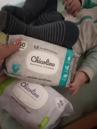 Упаковка салфеток влажных Chicolino Антибактериальные для взрослых и детей 60 шт х 2 пачки (2000998942953) фото от покупателей 2