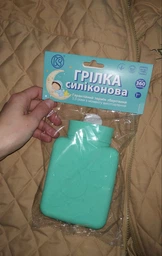 Грелка силиконовая Киевгума 360 мл мятная (A55010000081179) фото от покупателей 7