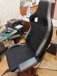 Геймерське крісло GT Racer X-0712 Shadow Black фото від покупців 15