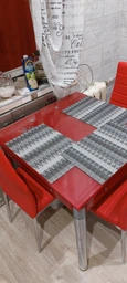 Скатерть мягкое стекло Dekores на стол защитная глянцевая 1300x900x2 мм Прозрачная фото от покупателей 3
