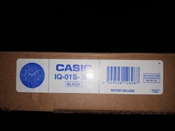Настінний годинник CASIO IQ-01-1R/IQ-01S-1DF