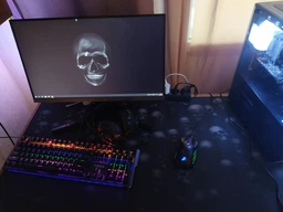 Игровая поверхность WorkPlaceShop GAME SKULL 500х1200 мм фото от покупателей 5