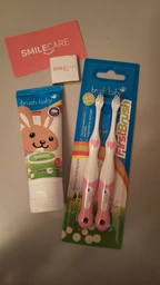 Зубна паста дитяча Brush-baby Applemint (від 0 до 3 років) фото від покупців 19
