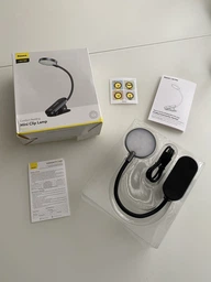 Кольцевая лампа Baseus DGRAD-0G для чтения светодиодное LED кольцо на штативе