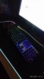 Клавиатура проводная MOTOSPEED CK104 RGB USB ENG, UKR, RUS Outemu Red (mtck104cmr) фото от покупателей 1