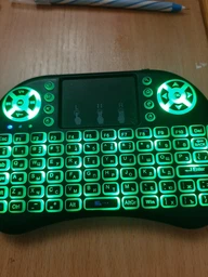 Клавиатура для телевизора KEYBOARD беспроводная с подсветкой (Через USB адаптер) Черная (893391) фото от покупателей 17