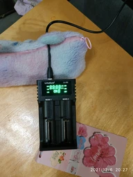 Зарядное устройство универсальное Liitokala Lii-S2, 2 канала, LCD дисплей, поддерживает Li-ion, Ni-MH и Ni-Cd AA (R6), ААA (R03), AAAA, С (R14) фото от покупателей 7