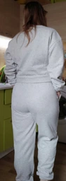 Спортивный костюм женский Puma Loungewear Suit 84585504 L Light Gray Heather (4063699227215) фото от покупателей 4