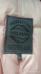 Пуховик зимний женский Milhan 2578 2XL Черный (mh2000000045832)