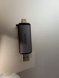 Кардридер Ugreen CM185 USB-A + USB-C - SD / Micro SD USB 3.0 5 Гбит/с OTG Серый (50706) фото от покупателей 1