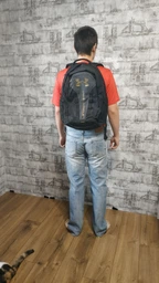 Рюкзак Under Armour UA Hustle 5.0 Backpack 1361176-004 29L Черный (194512965107) фото от покупателей 2