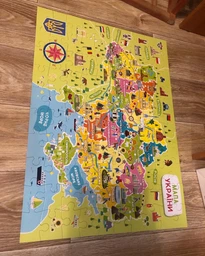 Пазли класичні "Карта України" 300706, 100 елементів фото от покупателей 7