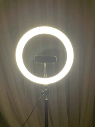 Набор блогера UFT кольцевая LED-лампа 30 см + штатив 2 м + держатель для телефона + шарнир (UFTTLL04) фото от покупателей 6