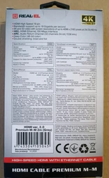Кабель Real-El HDMI ver. 2.0 Premium M-M 1 м Silver (EL123500045) фото от покупателей 15