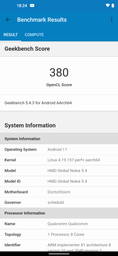 Мобильный телефон Nokia 5.4 4/64GB Dusk фото от покупателей 5