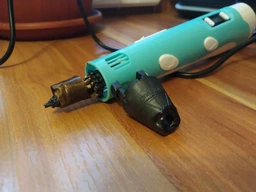 3D-ручка 3D Pen Blue с Набором Эко Пластика PLA (69 метров) 12 разных цветов и Трафаретами фото от покупателей 16