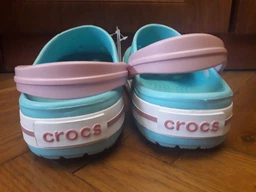 Сабо Crocs Crocband Clog Ice Blue M5W7-37-24 см 11016-W фото від покупців 3