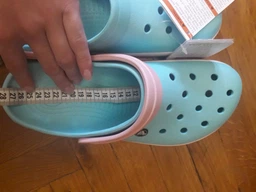 Сабо Crocs Crocband Clog Ice Blue M5W7-37-24 см 11016-W фото від покупців 6