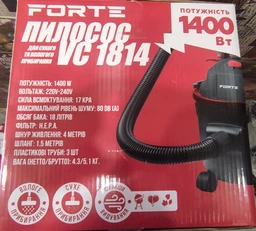 Пилосос промисловий FORTE VC1814 (111862)