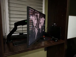 Настольное крепление для монитора RZTK NB-F100A 22-35'' до 12кг VESA 75x75/100x100мм Black + кабель USB3.0 1.5 м фото от покупателей 4