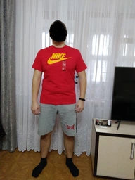 Футболка хлопковая длинная мужская Nike M Nsw Tee Icon Futura AR5004-010 M Черная (191888621552) фото от покупателей 6