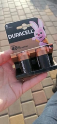 Щелочные батарейки Duracell C (LR14) MN1400 2 шт (5000394076761)