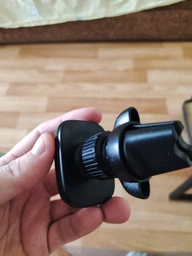 Автодержатель для телефона магнитный Grand-X MT-01 Black фото от покупателей 3