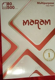 Папір офісний MARAM А4 (80г/м2) 500л фото від покупців 1