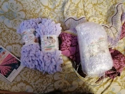 Пряжа для в'язання Alize Puffy 87 Темно-сірий фото від покупців 15